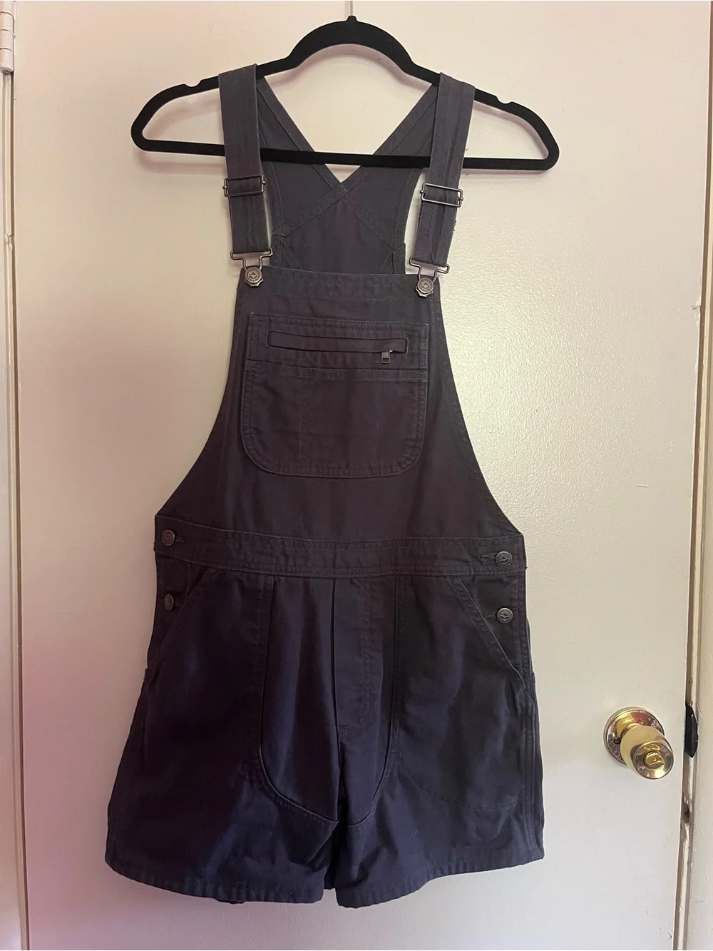 Patagonia Charcoal Short Overalls Romper